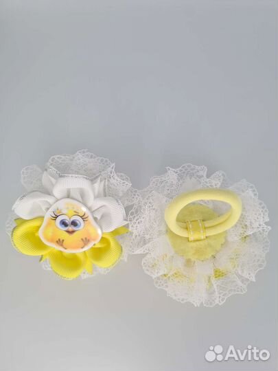 Бантики для волос, цыпленок