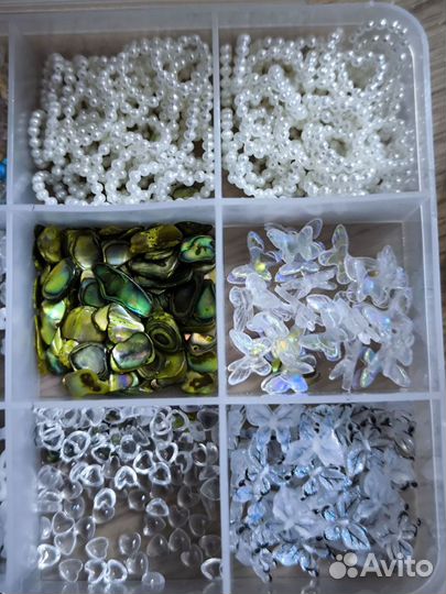 Фигурки для ногтей набор