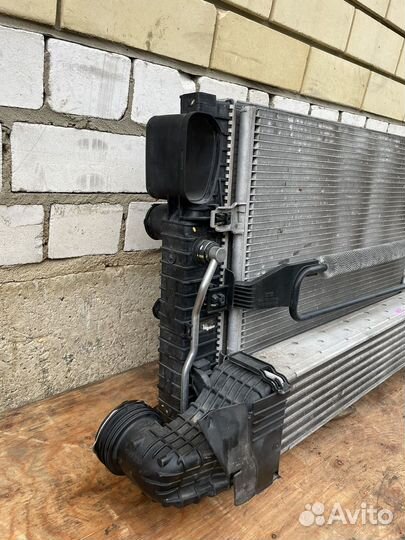 Кассета радиаторов mercedes W211 E 320 CDI OM642