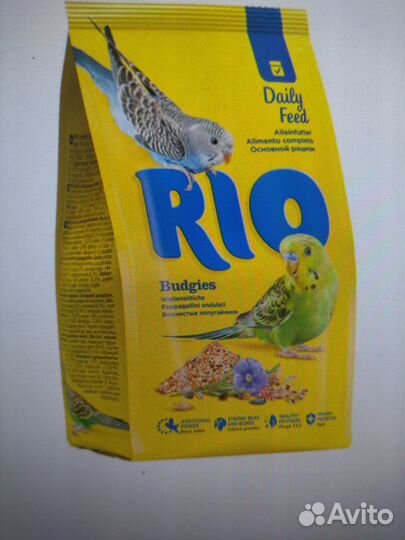 Корм для волнистых попугаев
