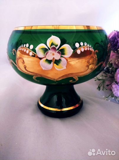 Конфетница Чехия Bohemia Фелиция 12 см. 2 шт 5999