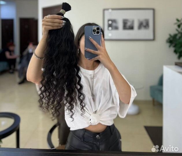 Набираем моделей на наращивание волос (волна, кудр