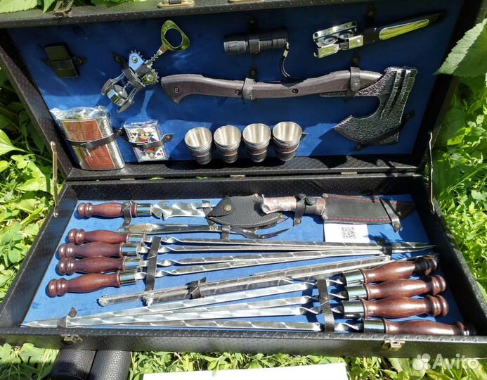 Шампура в кейсе