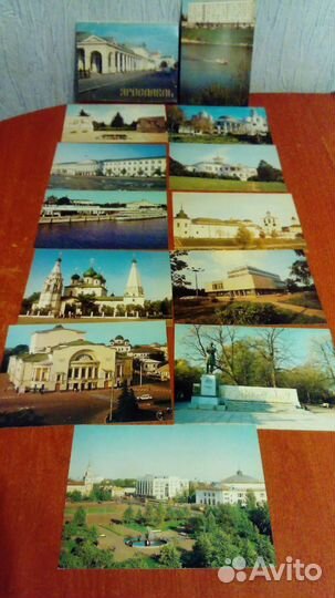 Наборы открыток СССР, серия Города