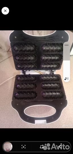 Электрическая вафельница бу