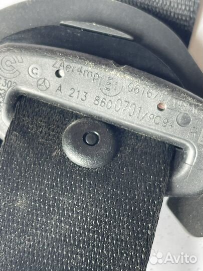 Ремень безопасности передней правый mercedes w213