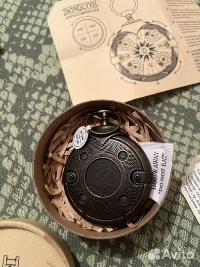 Флэшка ironglyph cryptex compass lock 64GB