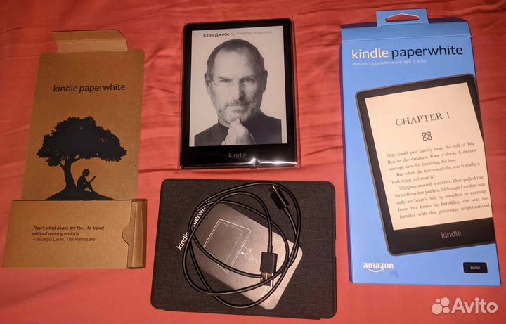 Kindle Paperwhite Exlusive 2023 (читает всё и FB2)