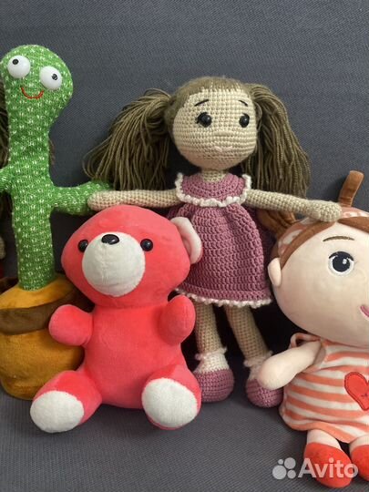 Мягкие игрушки пакетом