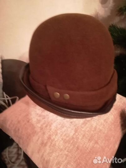 Шляпа фетровая женская