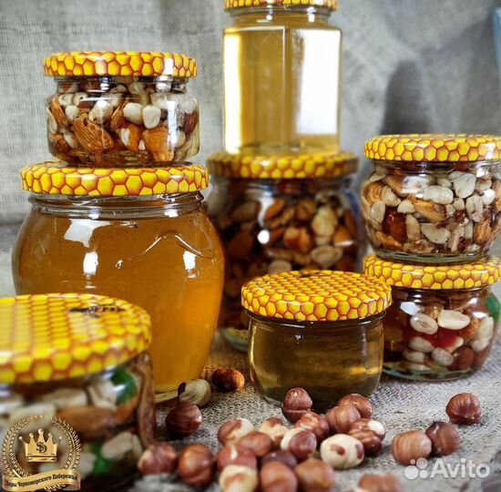 Мёд с орешками