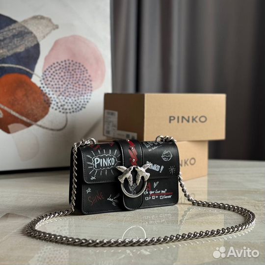 Сумка женская Pinko натуральная кожа