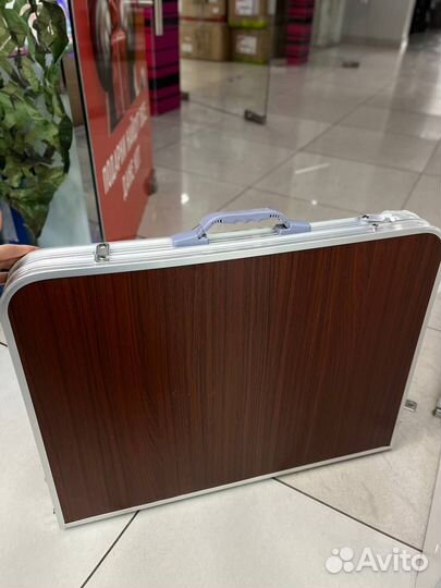 Стол туристический + 2 стула 90*60