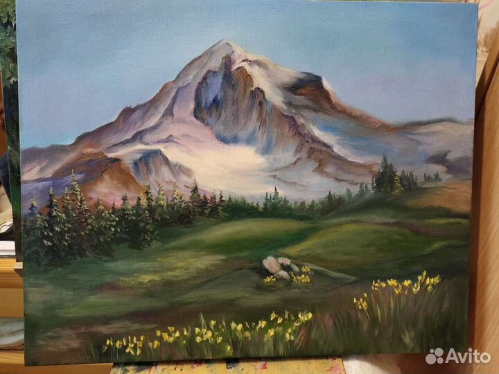Картина маслом на холсте