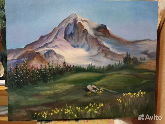 Картина маслом на холсте
