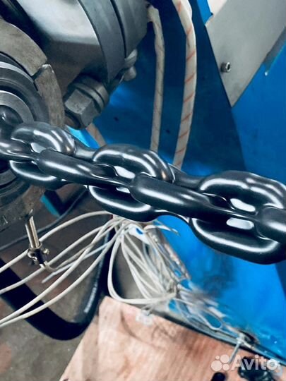 Цепь в оплётке для качелей и ограждений площадок