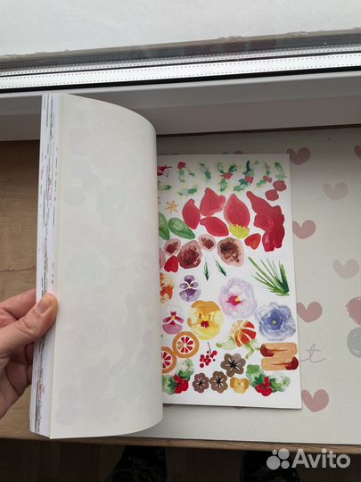 Творческий альбом наклейки Акварельное вдохновение