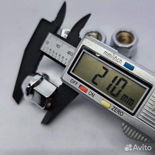 4шт гайки конусные открытые М12*1.5 (17 ключ)