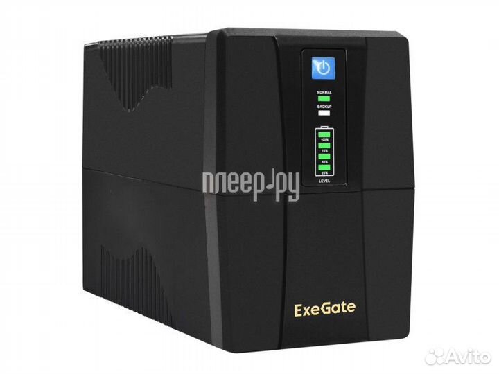 ExeGate SpecialPro UNB-600.LED.AVR.2SH.RJ.USB