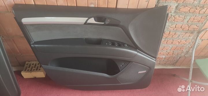 Дверные карты Audi Q7 4L S line