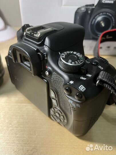 Зеркальный фотоаппарат canon eos 600d kit 18 55 ii