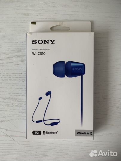 Bluetooth наушники sony