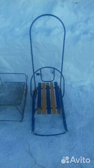 Сани зимние детские