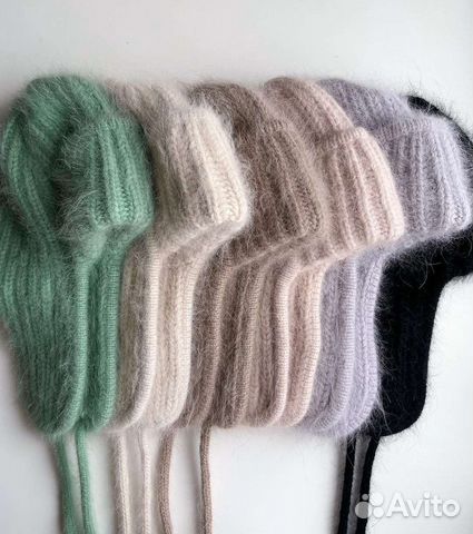 Шапка ушанка женская