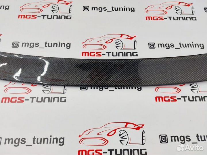 Спойлер M-Performance на BMW X6 F16 Карбон