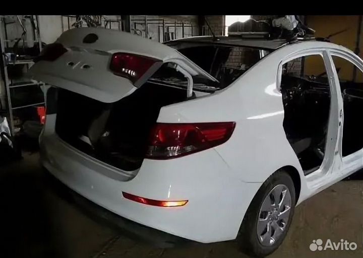 Кузовные запчасти на Kia Rio 3-4 2011-2021 г. в