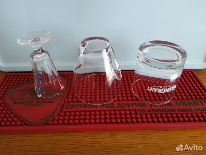 Коврик барный, резиновый Hennessy/De Kuyper/Grants