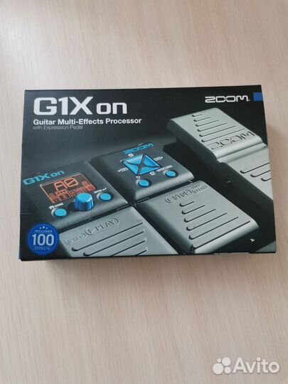 Гитарный процессор zoom G1Xon