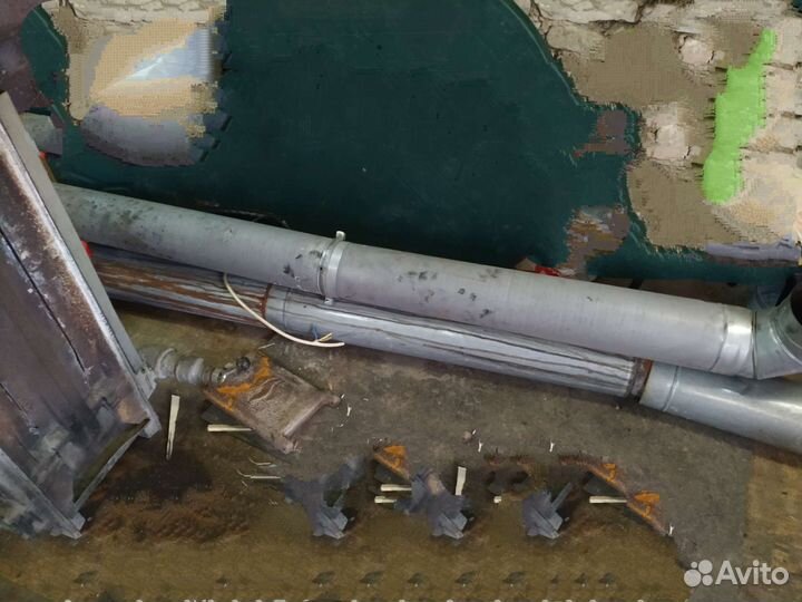 Печка буржуйка чугунная