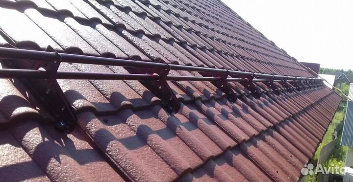 Снегозадержатели с монтажом