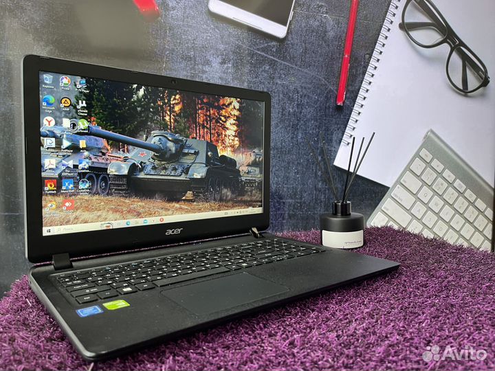 Ноутбук для учебы и игр 4ядра/8Gb/GT920mx/SSD