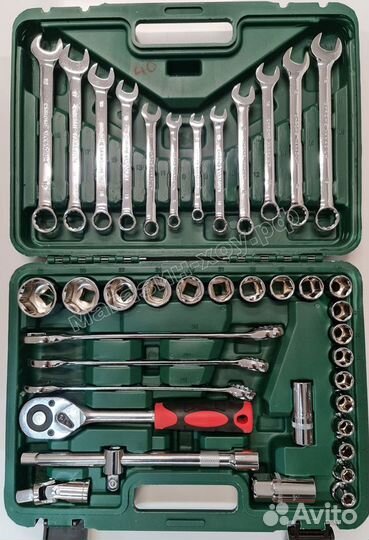 Набор инструментов, набор ключей, головок 40 шт
