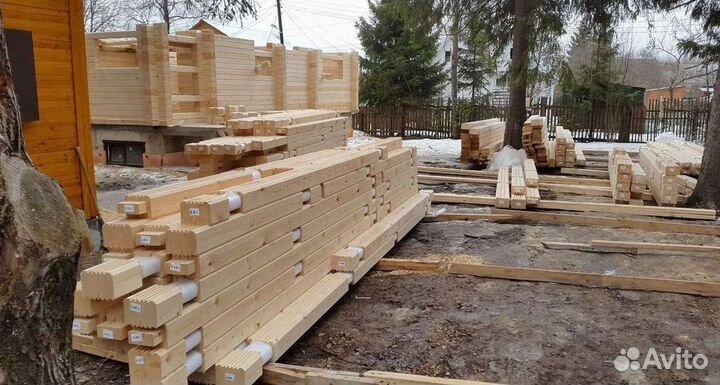 Брус профилированный