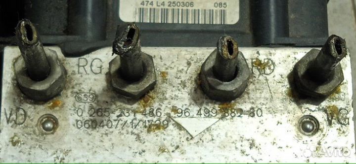 Блок ABS Citroen C4 2004-2011