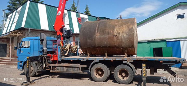 Услуги крана манипулятора негабарит 7тонн