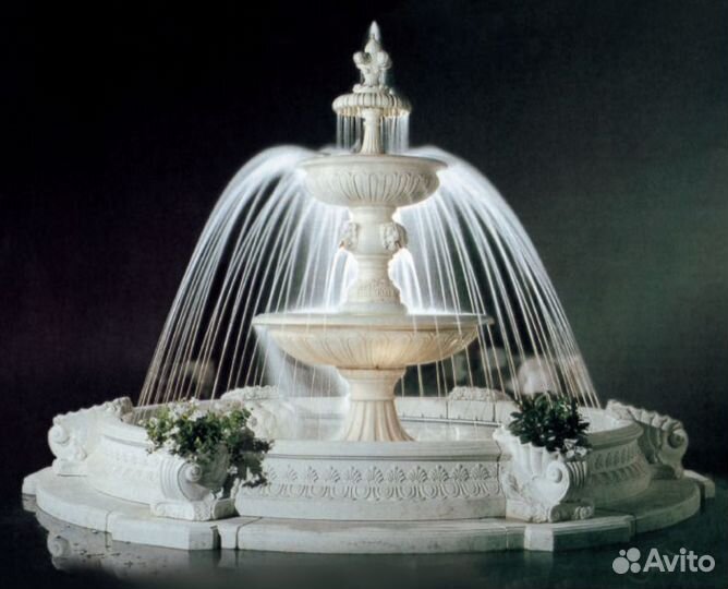 Фонтаны для сада, садовые скульптуры