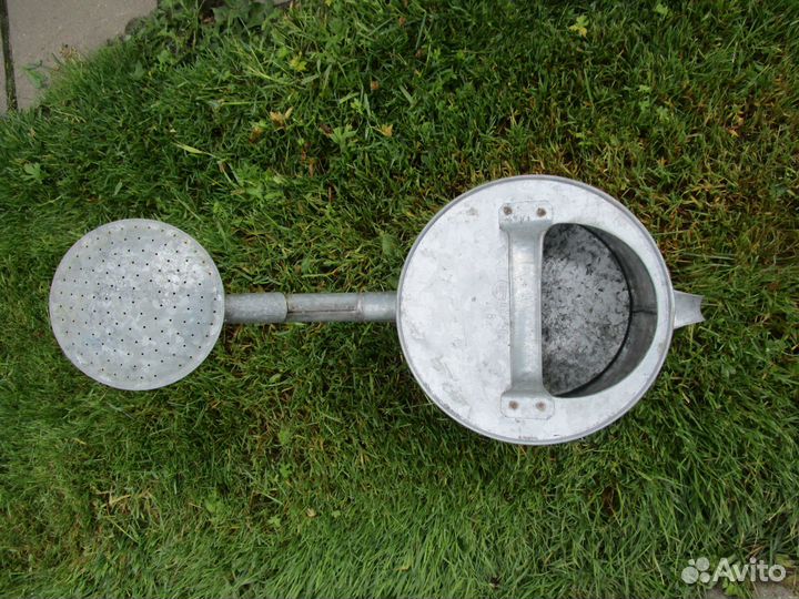 Лейка садовая СССР из оцинкованной стали