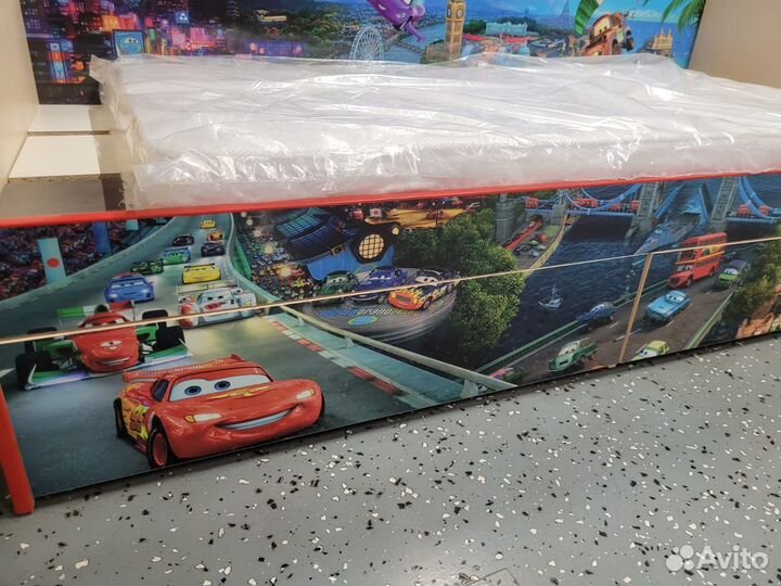 Кровать детская Тачки