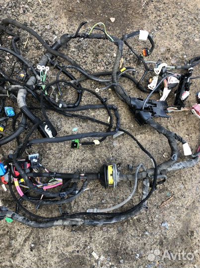 Подкапотная проводка Ситроен С4