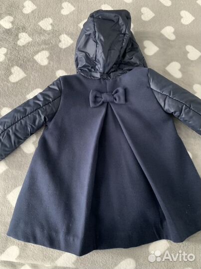 Пальто для девочки 92