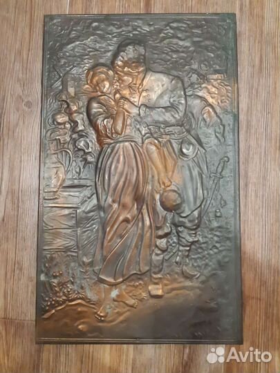 Чеканное панно