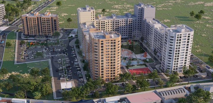 2-к. квартира, 64,2 м², 8/9 эт.