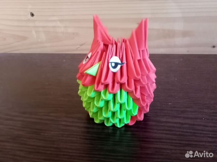 Маленькая сова из модулей