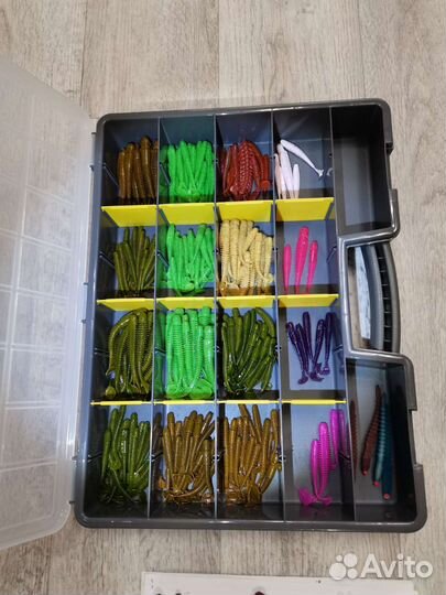 Силиконовые приманки- судак, щюка окунь в подарок