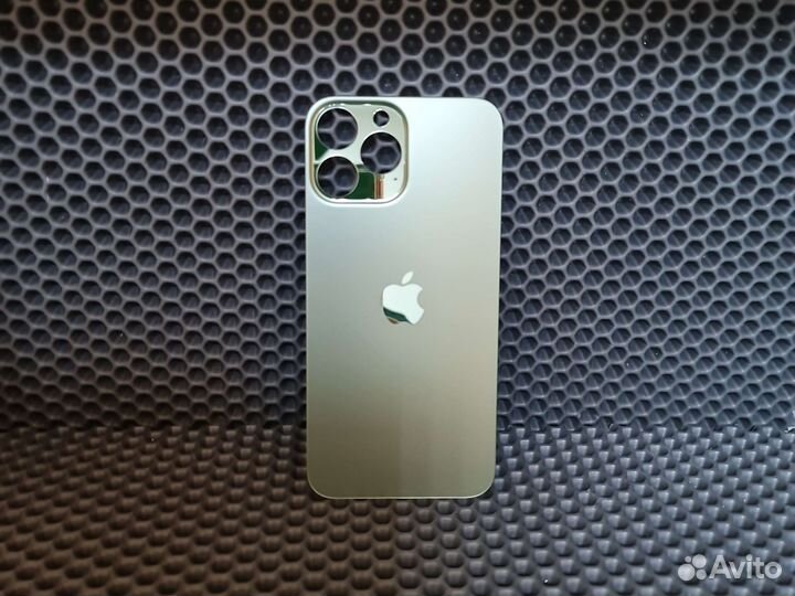 Заднее стекло iPhone 13 Pro Max зеленое (orig)