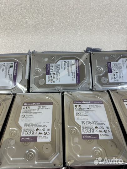 8тб Жесткий диск WD Purple